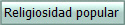 Religiosidad popular