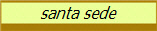 santa sede